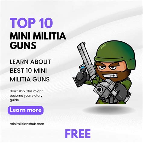 Top 10 Mini Militia Guns .